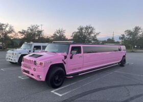 Pink Hummer H2 Limousine from Best Limo Service NJ