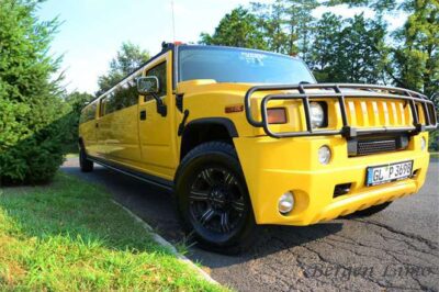 Hummer H2 Yellow Limo From Best Limo Service Nj