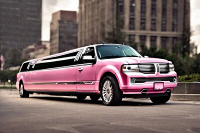 Lincoln Navigator Pink From Best Limo Service Nj